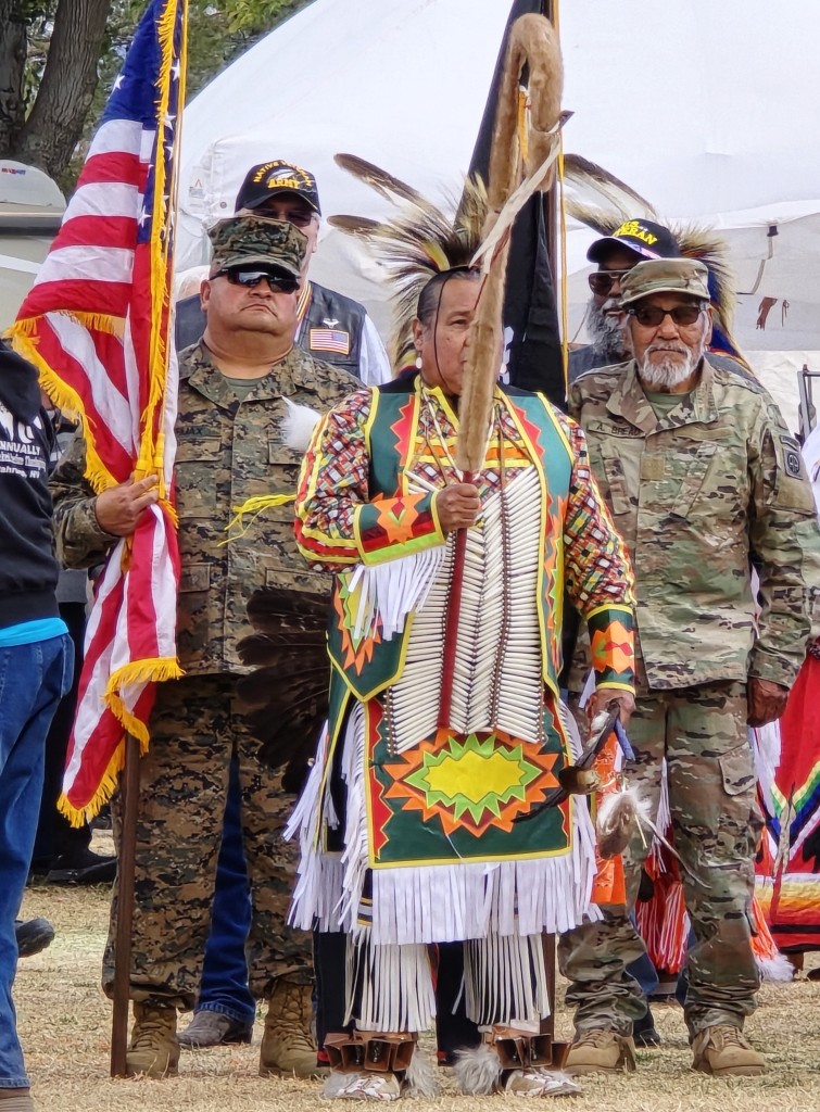 Pahrump Social Powwow 2024 Veterans' Military Honor Guard