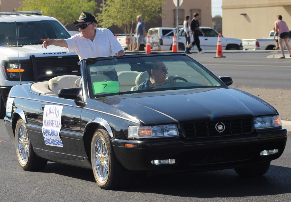 Pahrump Fall Festival Parade & Car Show - image of parade grand marshals.