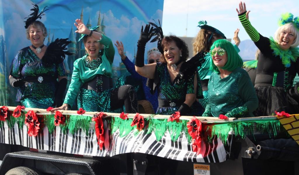 Pahrump Fall Festival Parade & Car Show - image of Shamrocks & Shenanigans supporters.
