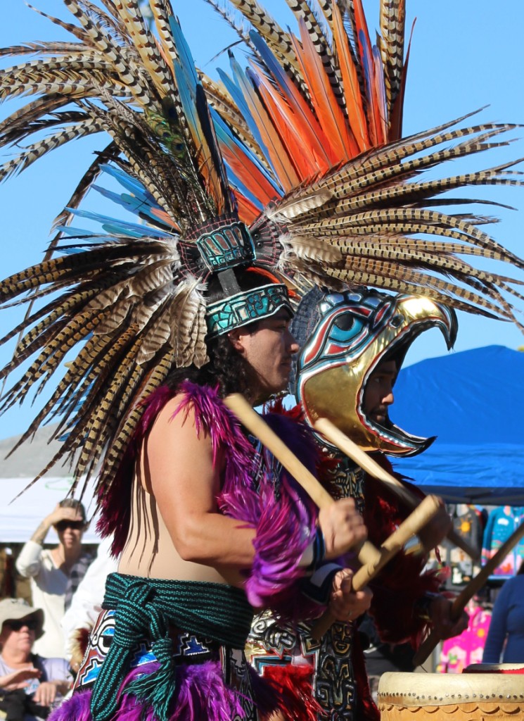 Pahrump Social Powwow 2025:  Twentieth image of the spectacular Gourde dancers' routine.