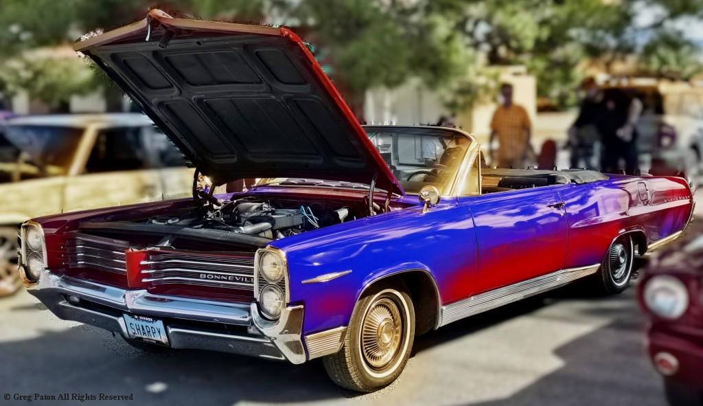 Pahrump Fall Festival Parade & Car Show Pontiac Bonneville circa 1960's.