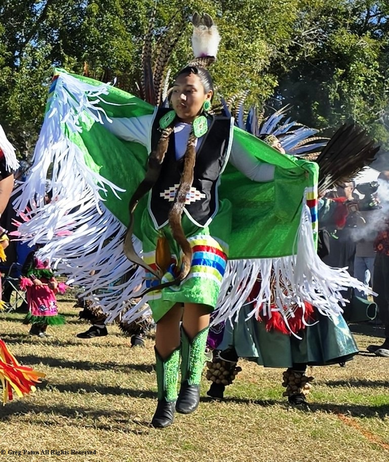 Pahrump Social Powwow Native American Fancy Shawl dancer.