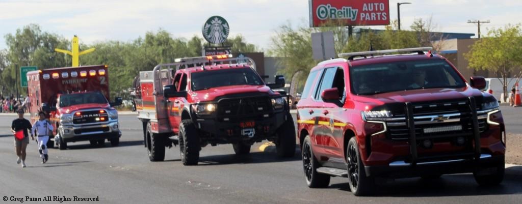 Pahrump Fall Festival Parade & Car Show search and rescue equipment.