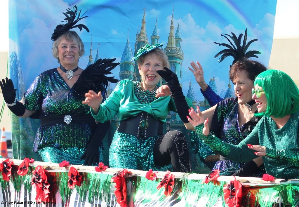 Pahrump Fall Festival Parade & Car Show Irish casino float.