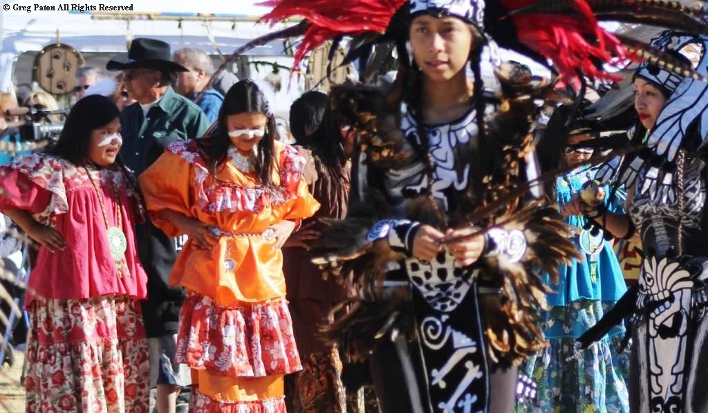Pahrump Social Powwow Grand Entry participants.