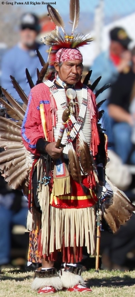 Pahrump Social Powwow Native American dressed in Men's Chicken.