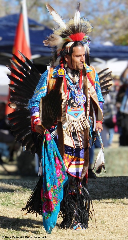 Pahrump Social Powwow Native American dressed in Men's Chicken.
