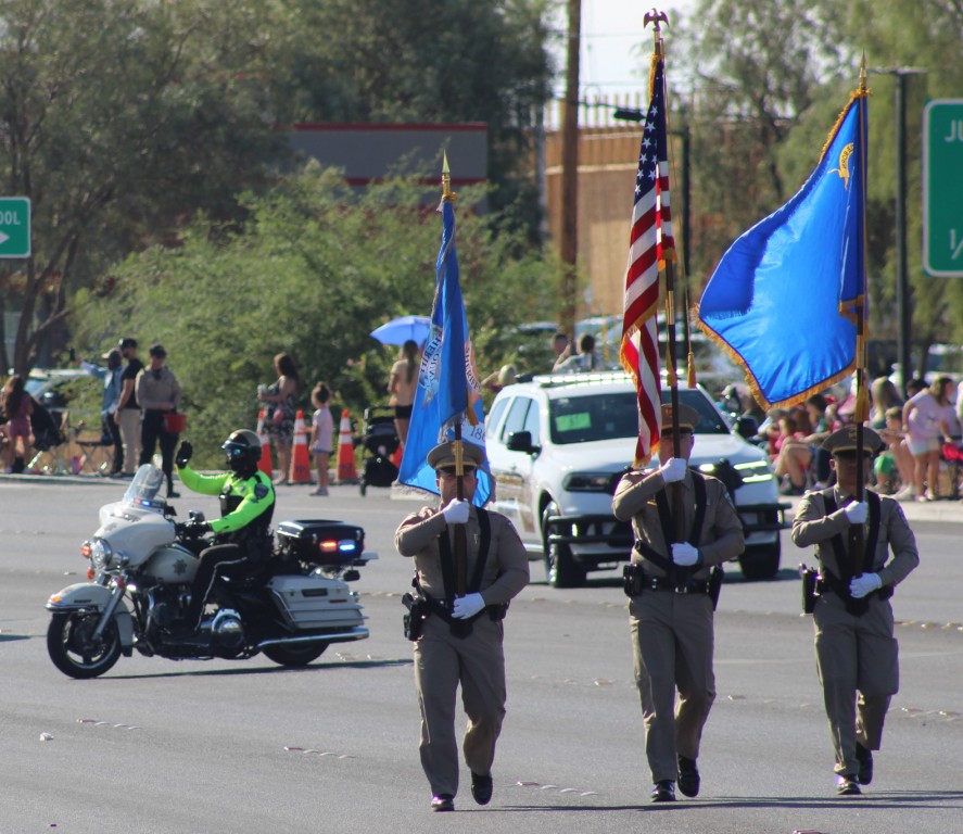 Pahrump Fall Festival Parade & Car Show Color Guard