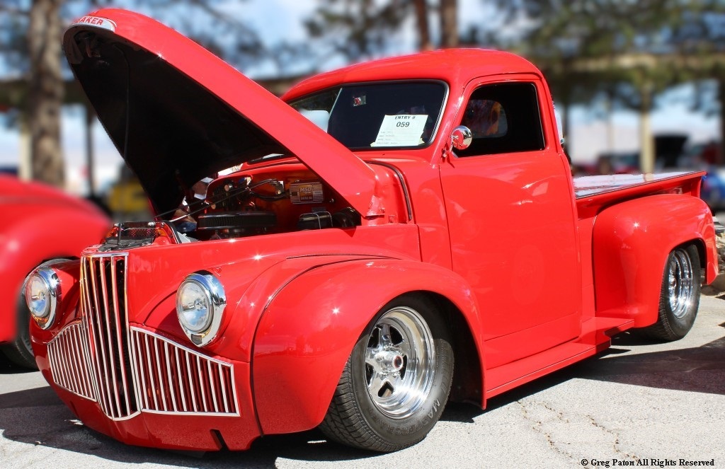 2026 Pahrump Fall Festival Parade & Car Show 1941 Studebaker Pickup lowrider.