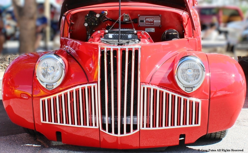 2026 Pahrump Fall Festival Parade & Car Show 1941 Studebaker Pickup grill.