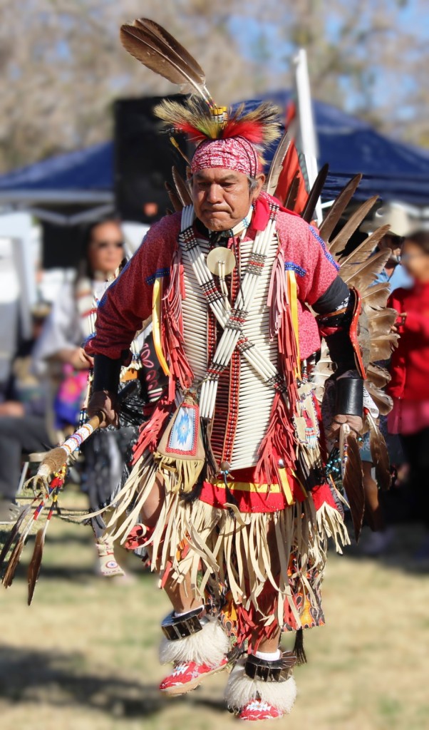 Pahrump Social Powwow Men's Traditional dancer