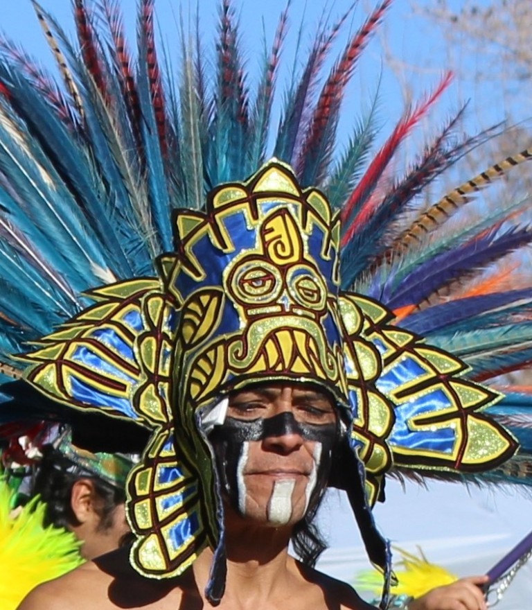 Pahrump Social Powwow Aztec dancer